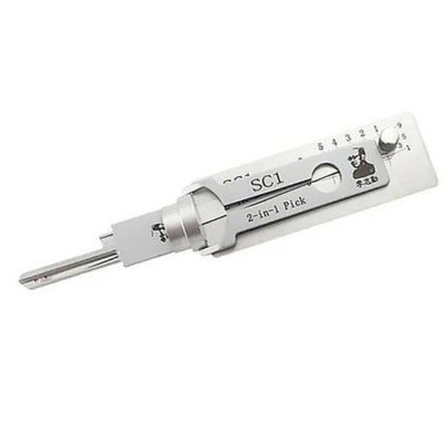kopen Oorspronkelijke Lishi 2 in 1 Pick Schlage Sc1 Lock Pick online vervaardiging