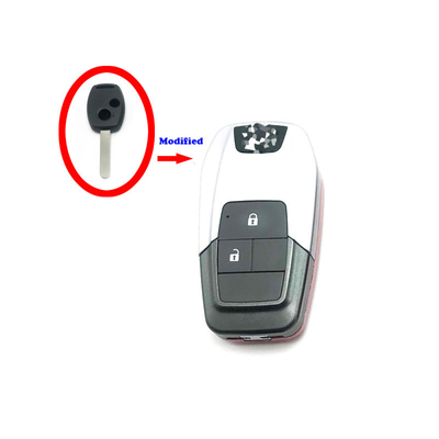 kopen Rechte plaat Sleutel Schelp Gemodificeerd Intelligente Verf Bakken Opvouwbaar Honda Auto Sleutel Schelp Vervanging online manufacture