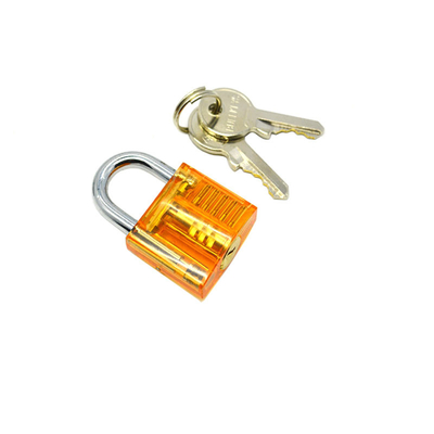 kopen Mini-versie Transparante Gele Practice Lock Slotenmaker Tools online vervaardiging