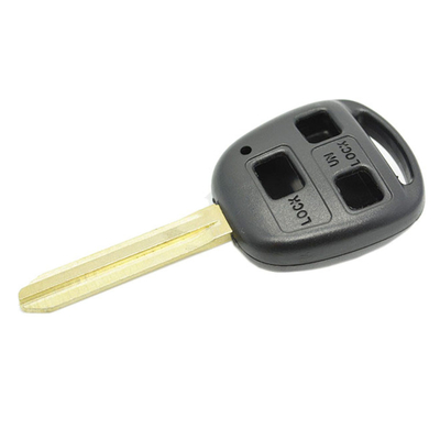 kopen Comfortabele en duurzame Toyota 3-knop afstandsbediening met zwart plastic handvat online vervaardiging