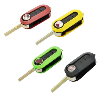 kopen Fiat 3 Knop Flip Remote Key Shell Car Key Shell Kleur Optie online vervaardiging