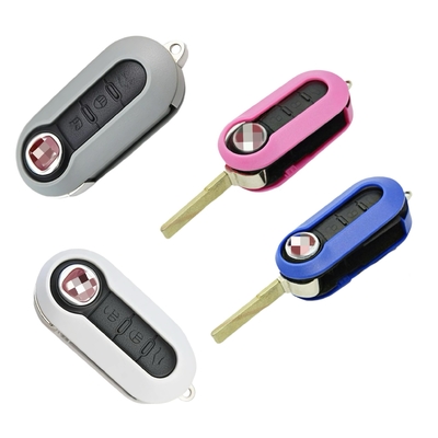 kopen Autosleutel Shell voor F-iat 3 knoppen Flip Remote Key Shell Aanpasbare kleuropties online vervaardiging
