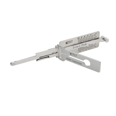 kopen Lishi Locksmith Tools MIT17-10cuts SS103 2 in 1 voor Mitsubishi Door Lock Opener online vervaardiging