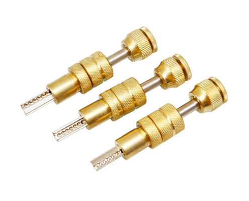 Snelle Opening Gereedschapset voor Kaba Dimple Slot 3 stuks Slotenmaker Gereedschap Telescopisch Ontwerp