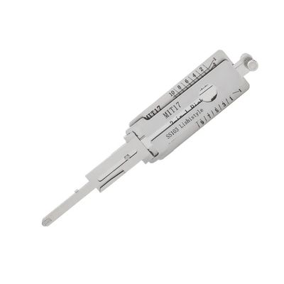 Auto Lishi Tool MIT17-10cuts SS103 2 in 1 Lishi Locksmith Gereedschap Voor Mitsubishi Deurslotopener